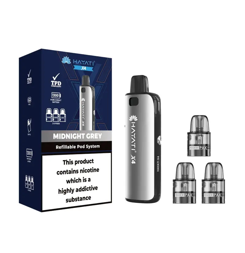 Hayati X4 Refillable Pod Vape Kit  