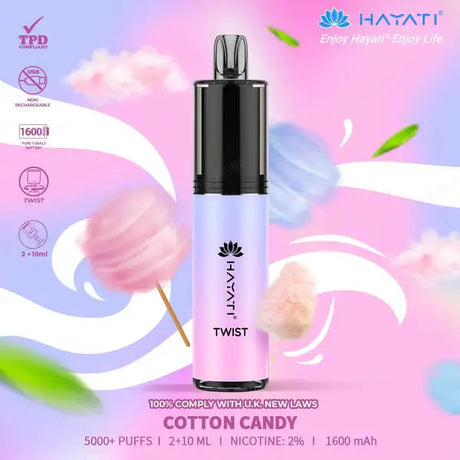 HAYATI TWIST 5000 DISPOSABLE VAPE