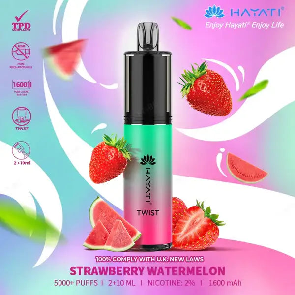 HAYATI TWIST 5000 DISPOSABLE VAPE