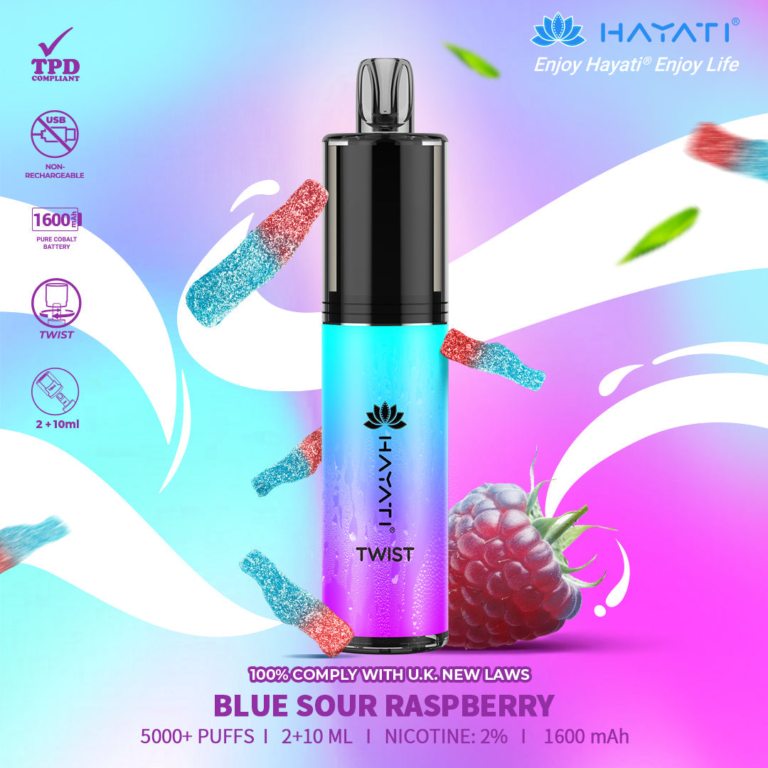 Hayati Twist 5000 Puffs Disposable Vape Pod Kit  