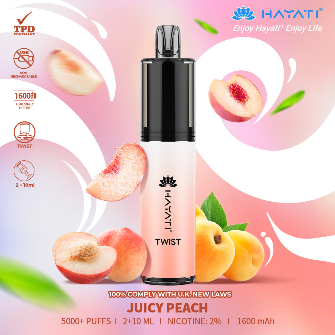 Hayati Twist 5000 Puffs Disposable Vape Pod Kit  