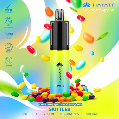 HAYATI TWIST 5000 DISPOSABLE VAPE