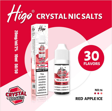 Higo Crystal Nic Salts (Box of 10)  