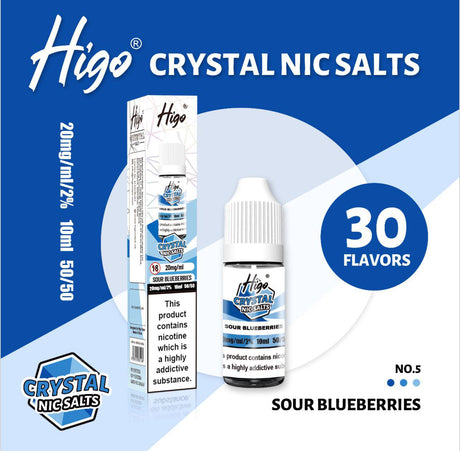 Higo Crystal Nic Salts (Box of 10)  