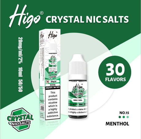 Higo Crystal Nic Salts (Box of 10)  