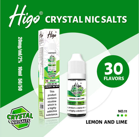 Higo Crystal Nic Salts (Box of 10)  