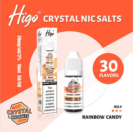Higo Crystal Nic Salts (Box of 10)  
