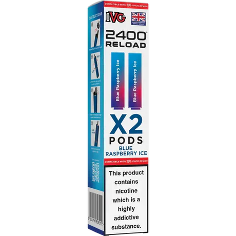 IVG 2400 Reload 2-in-1 Prefilled Pods | Pack of 5  