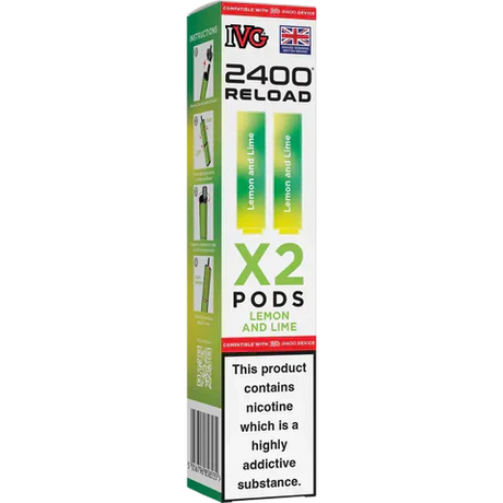 IVG 2400 Reload 2-in-1 Prefilled Pods | Pack of 5  