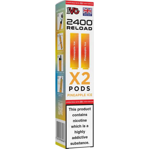 IVG 2400 Reload 2-in-1 Prefilled Pods | Pack of 5  