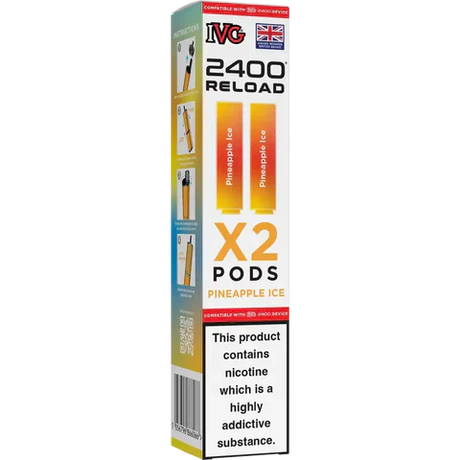 IVG 2400 Reload 2-in-1 Prefilled Pods | Pack of 5  