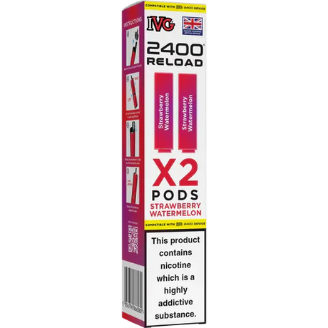 IVG 2400 Reload 2-in-1 Prefilled Pods | Pack of 5  