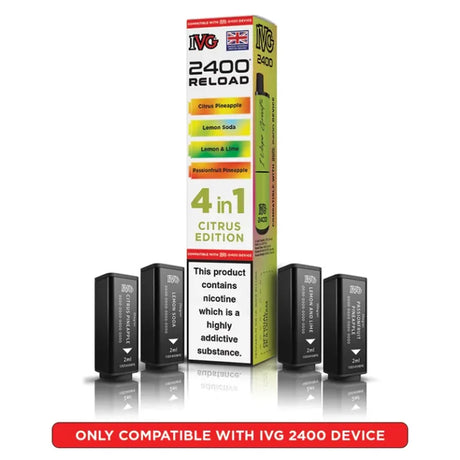 IVG 2400 Reload 4-in-1 Pods  