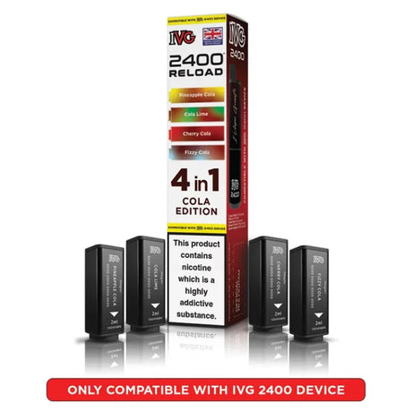 IVG 2400 Reload 4-in-1 Pods  