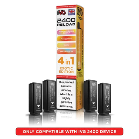 IVG 2400 Reload 4-in-1 Pods  