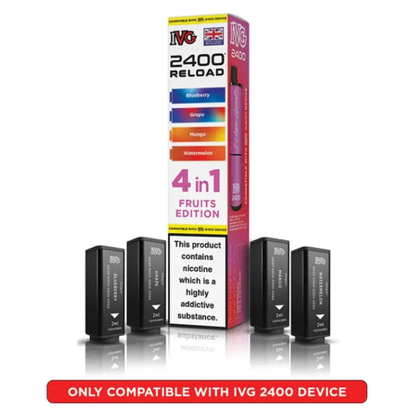 IVG 2400 Reload 4-in-1 Pods  