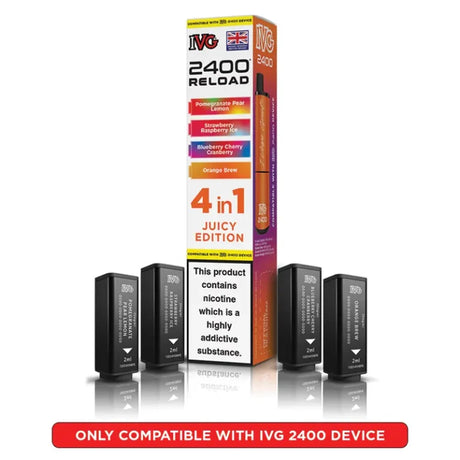 IVG 2400 Reload 4-in-1 Pods  