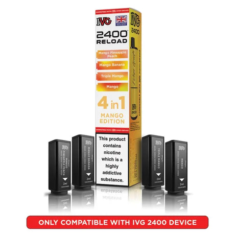 IVG 2400 Reload 4-in-1 Pods  