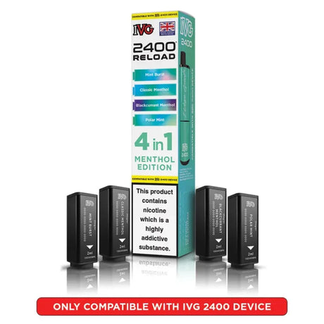 IVG 2400 Reload 4-in-1 Pods  