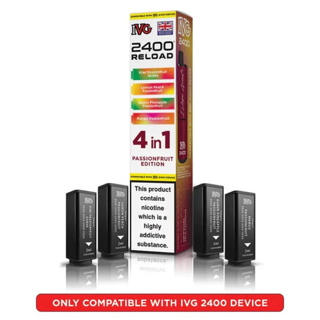 IVG 2400 Reload 4-in-1 Pods  