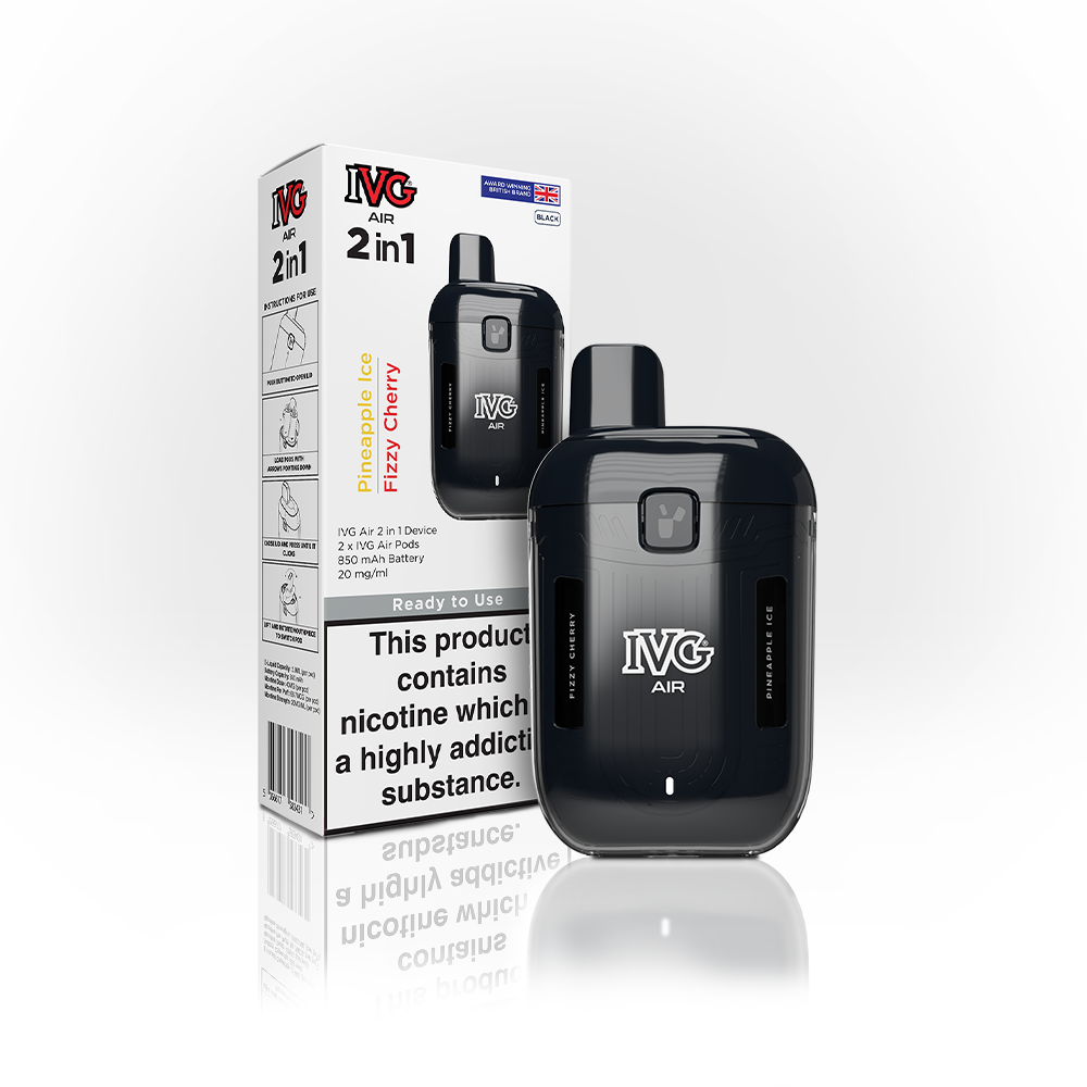 ivg air pod flavours IVG Air 4 in 1 Vape Kit | 4 Pre-filled Pods Included