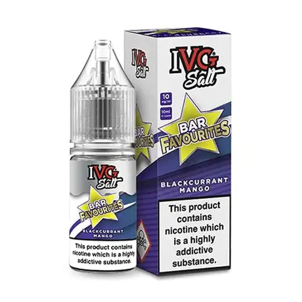 IVG Bar Favourites Blackcurrant Mango Nic Salts E-Liquid  