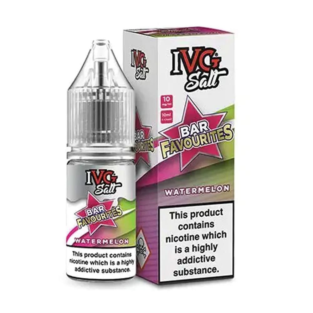 IVG Bar Favourites Watermelon Nic Salts E-Liquid  