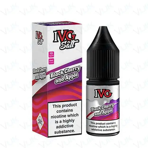 IVG Black Cherry Apple Nic Salts E-Liquid  