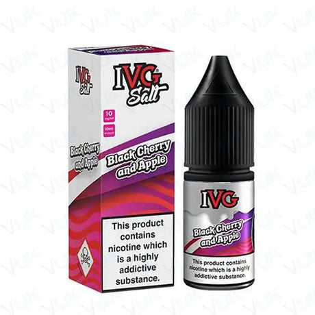 IVG Black Cherry Apple Nic Salts E-Liquid  