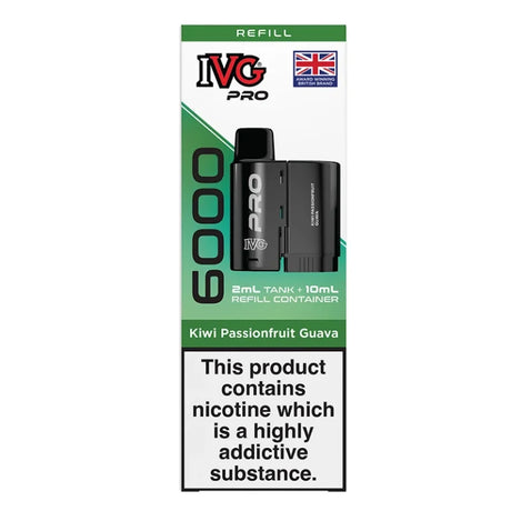 IVG Pro 12 Prefilled Pods and Refills  
