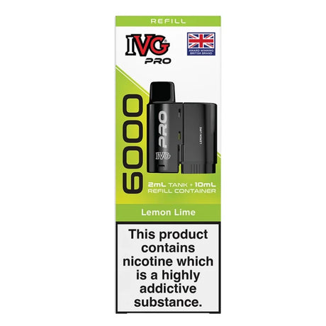 IVG Pro 12 Prefilled Pods and Refills  