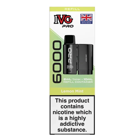 IVG Pro 12 Prefilled Pods and Refills  