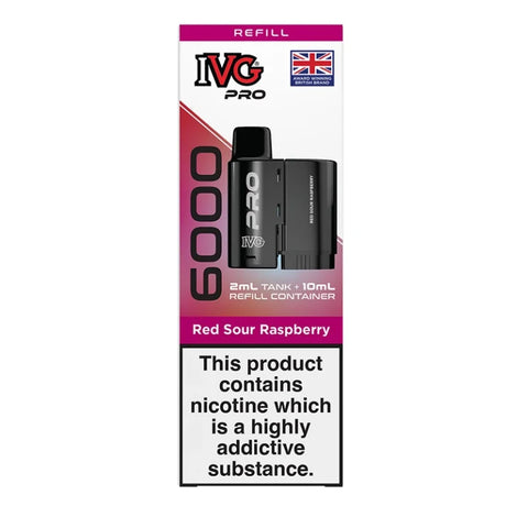 IVG Pro 12 Prefilled Pods and Refills  