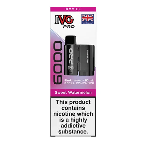 IVG Pro 12 Prefilled Pods and Refills  