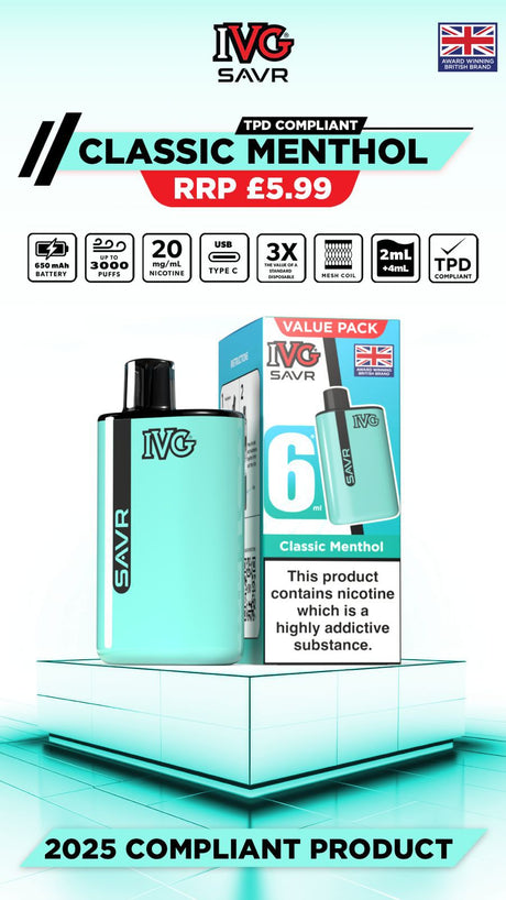IVG SAVR Prefilled Pod Kit  