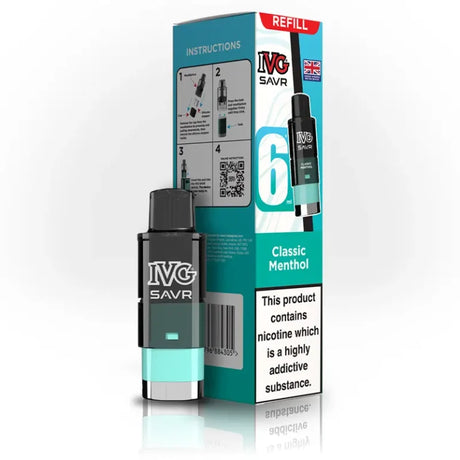 IVG SAVR Prefilled Pods and Refill Containers  