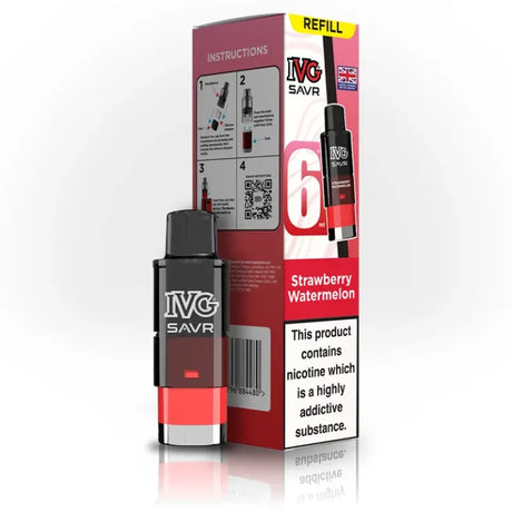 IVG SAVR Prefilled Pods and Refill Containers  