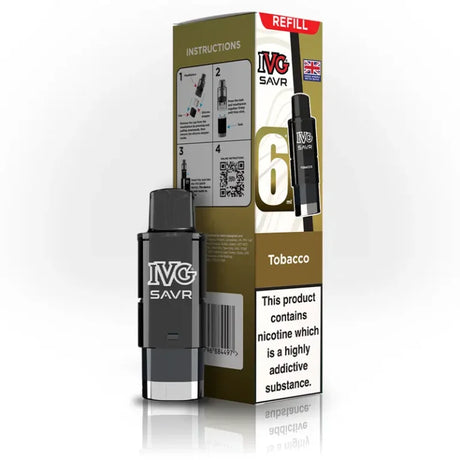 IVG SAVR Prefilled Pods and Refill Containers  