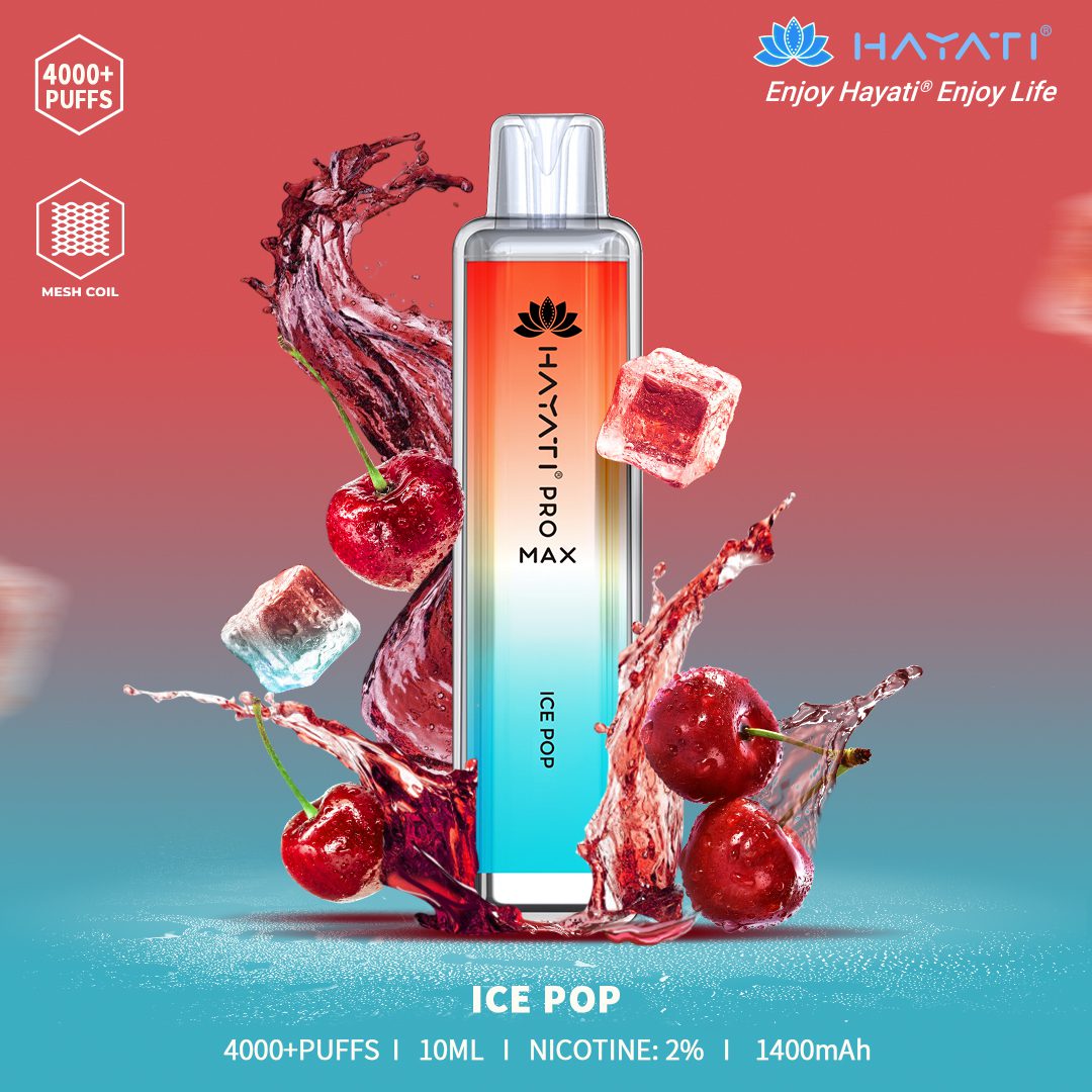 Hayati Pro Max 4000 Puffs | 50+ Flavours | 9.99£ Only