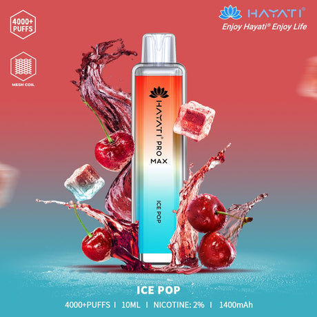 Hayati Pro Max 4000 Puffs | 50+ Flavours | 8.99£ Only  