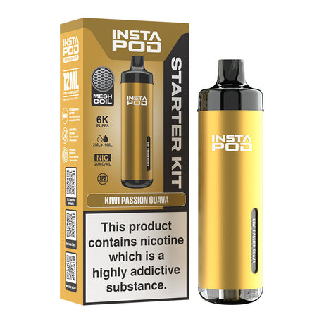 Instapod 6000 Disposable Vape (Box of 5)  