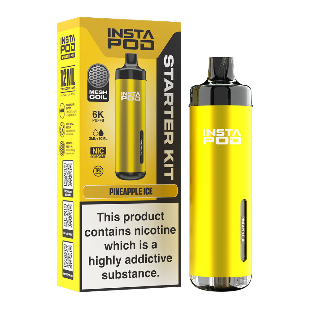 Instapod 6000 Disposable Vape (Box of 5)  