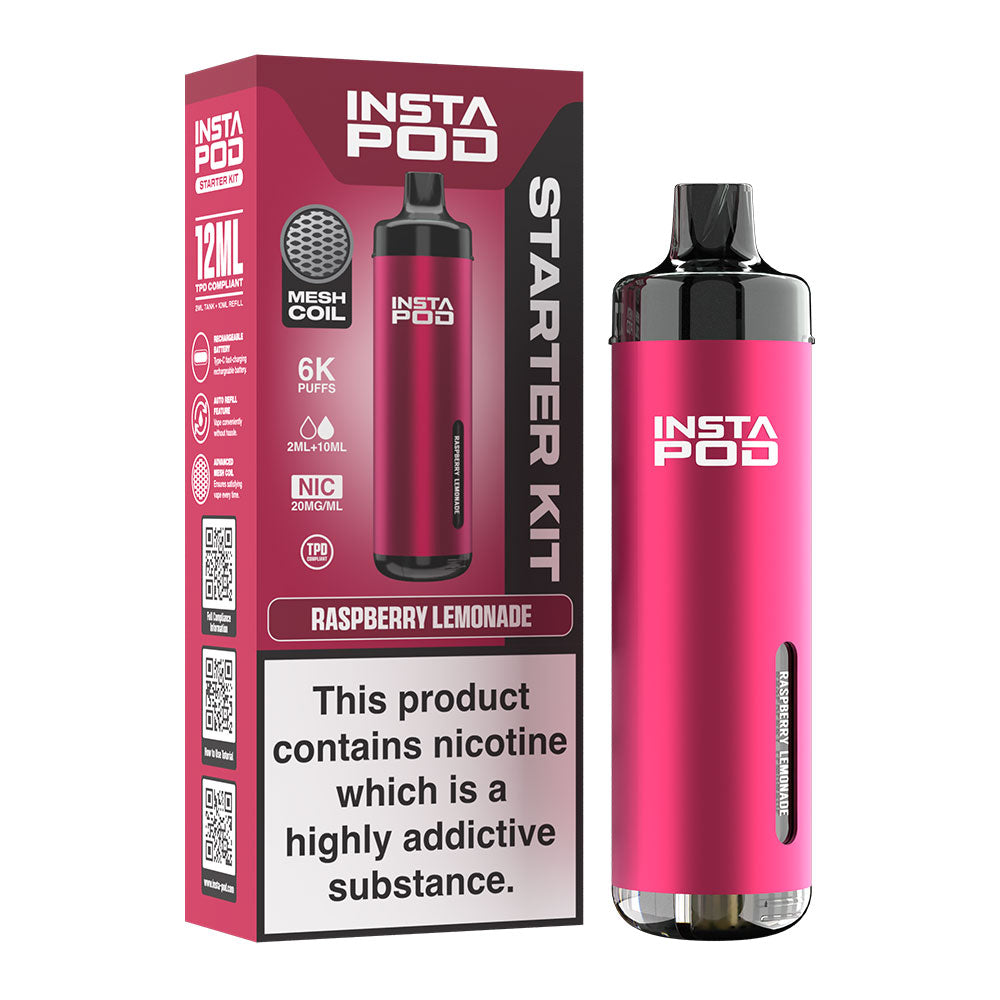 Instapod 6000 Disposable Vape (Box of 5)  