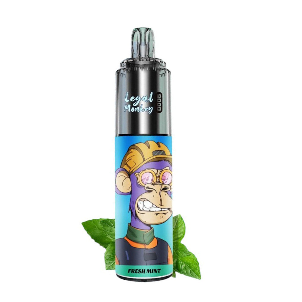 Legal Monkey 9000 Puffs Disposable Vape (Box of 5)  