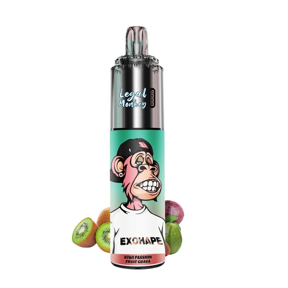 Legal Monkey 9000 Puffs Disposable Vape (Box of 5)  