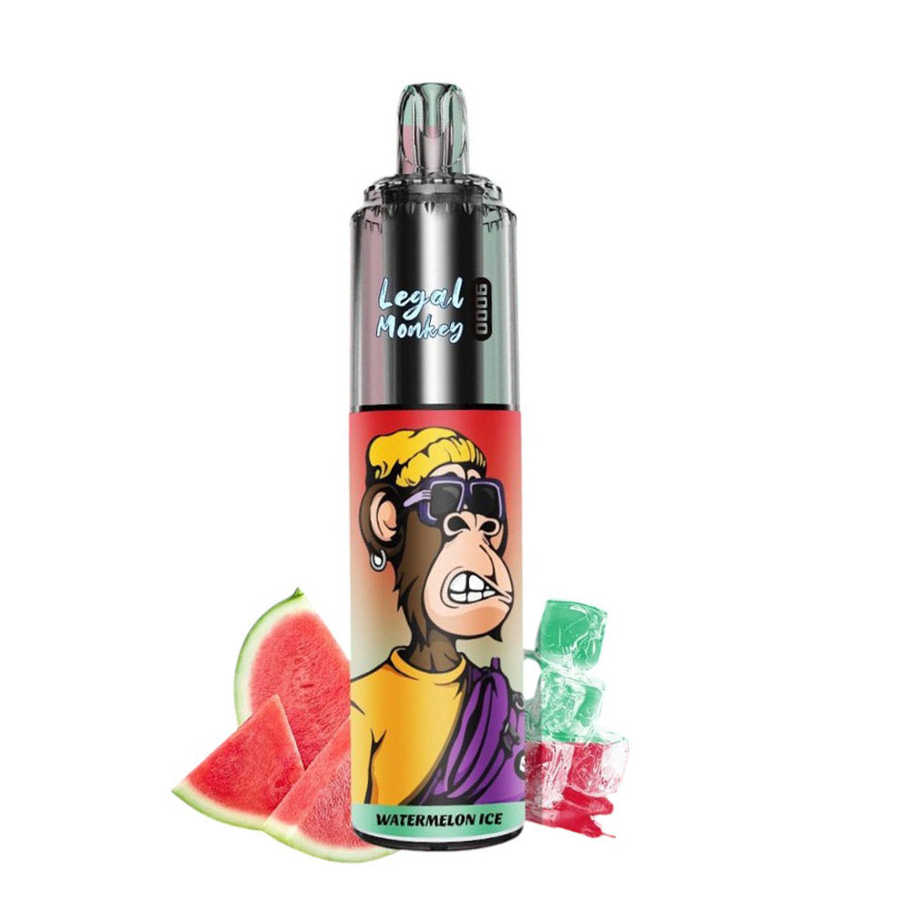 Legal Monkey 9000 Puffs Disposable Vape (Box of 5)  