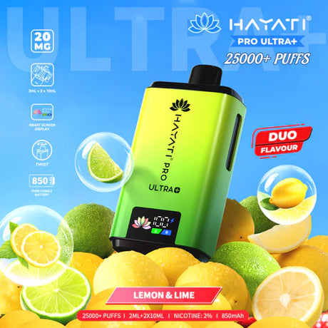 Hayati Pro Ultra Plus 25000 Prefilled Pod Kit  