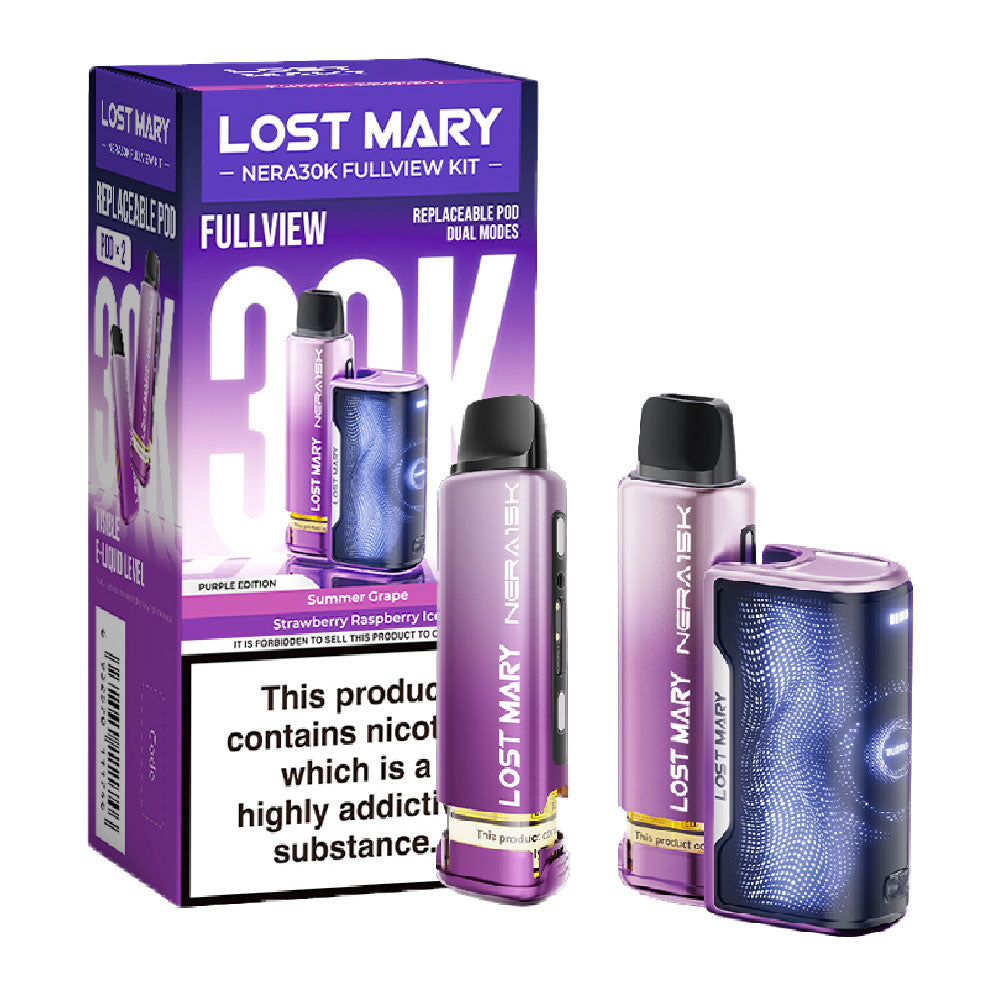 Lost Mary NERA 30K Fullview Refillable Pod Kit (Box of 5)  