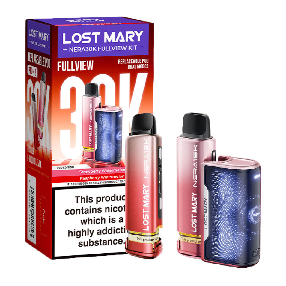 Lost Mary NERA 30K Fullview Refillable Pod Kit (Box of 5)  