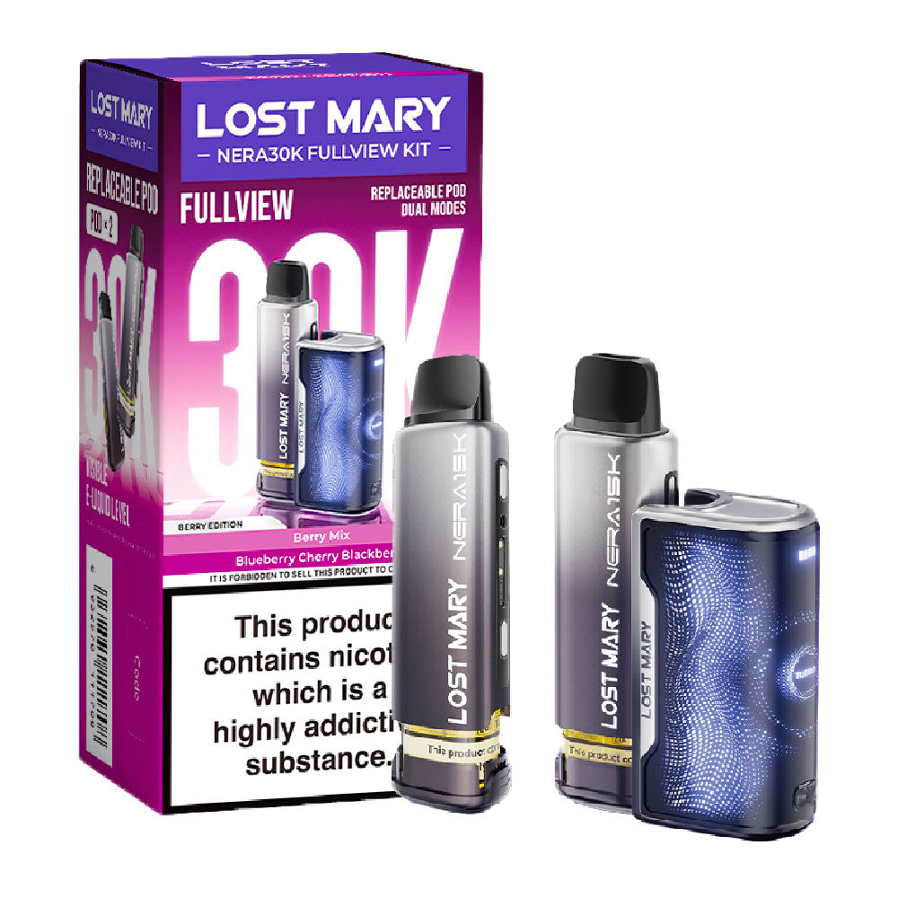 Lost Mary NERA 30K Fullview Refillable Pod Kit (Box of 10)  